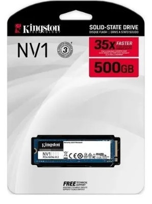 DISCO SOLIDO SSD M2 PCIE NVME 500GB KINGSTON 3.0
