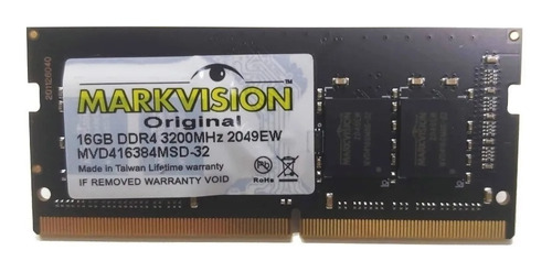 MEMORIA SODIMM DDR4 16GB 3200