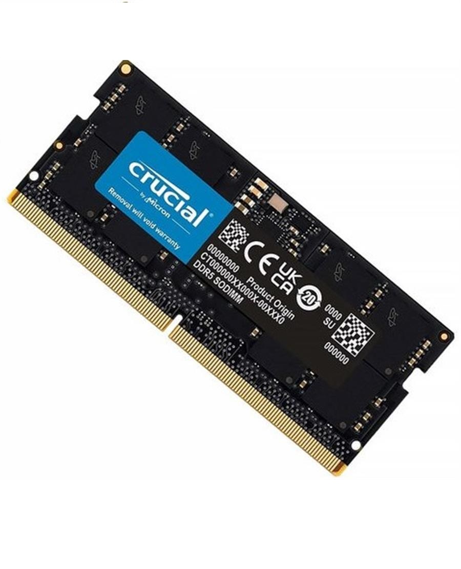 MEMORIA DDR5 SODIMM 16GB 4800MHZ CRUCIAL