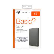 DISCO RIGIDO USB 3.0 1TB EXTERNO SEAGATE BASIC PORTABLE CAJA DA�ADA