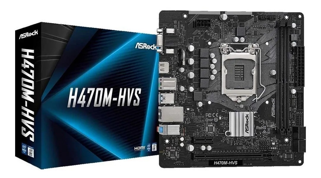 MOTHER 1200 10MA GEN ASROCK H470M-HVS