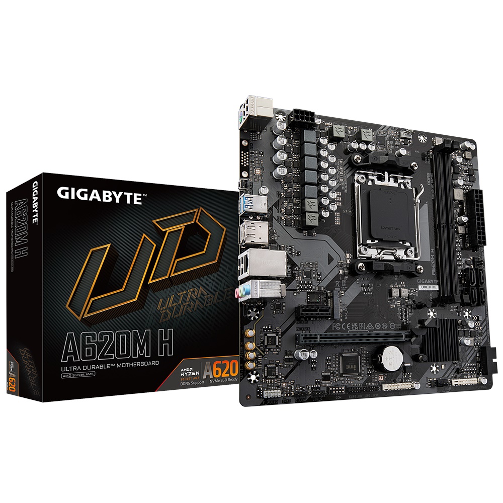 MOTHER AM5 GIGABYTE A620M H DDR5 Series 7000/8000
