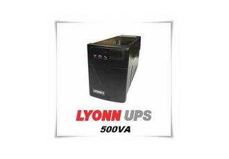 UPS LYONN DESSIRE 500VA CON CABLE Y LUZ LED