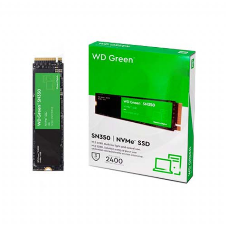 DISCO SOLIDO SSD M2 NVME 1tB WESTERN DIGITAL GREEN SN350