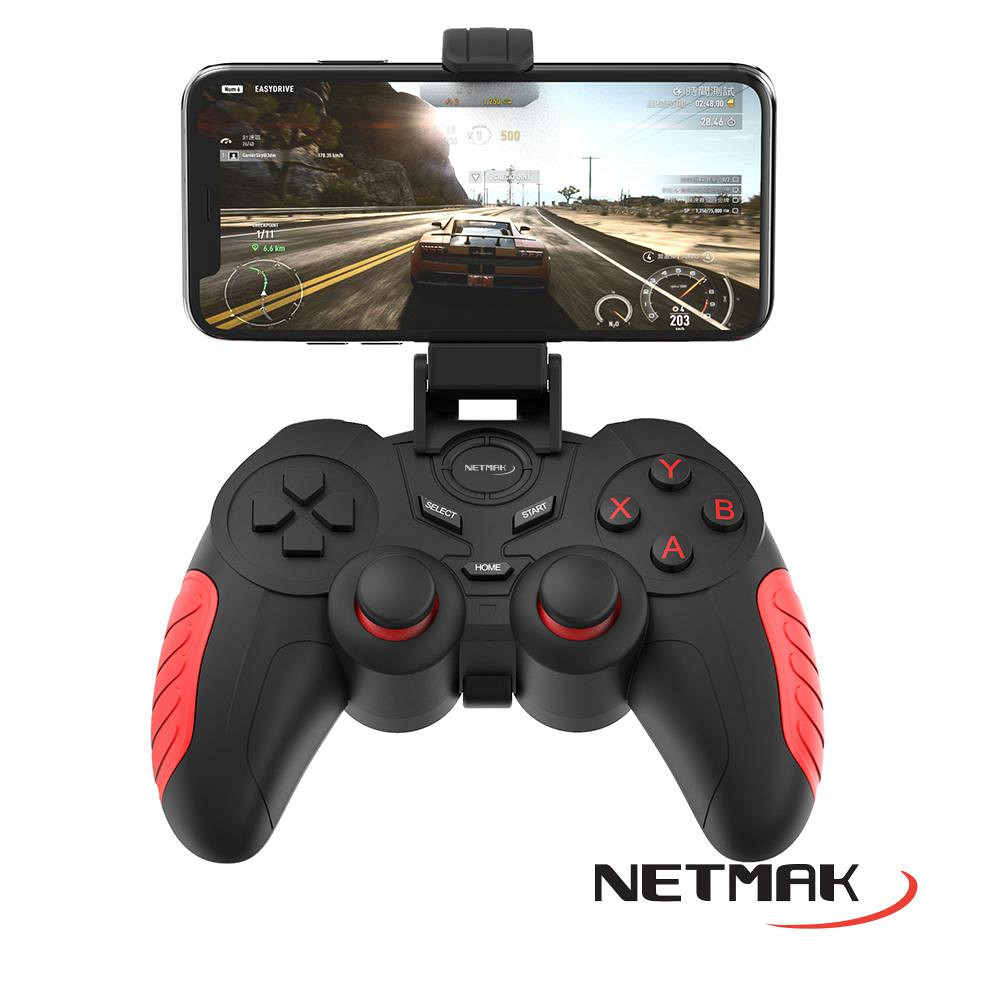 GAME PAD BT ANDROID/IOS/PC+SOPORTE NM-J7024