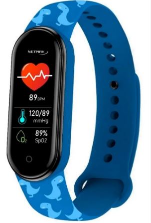 Reloj Smart Kids Bluetooth Azul - Deportes Musica Notificaciones Camara Control saludable