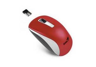 MOUSE USB GENIUS NX-7010 WHITE RED  INALAMBRICO