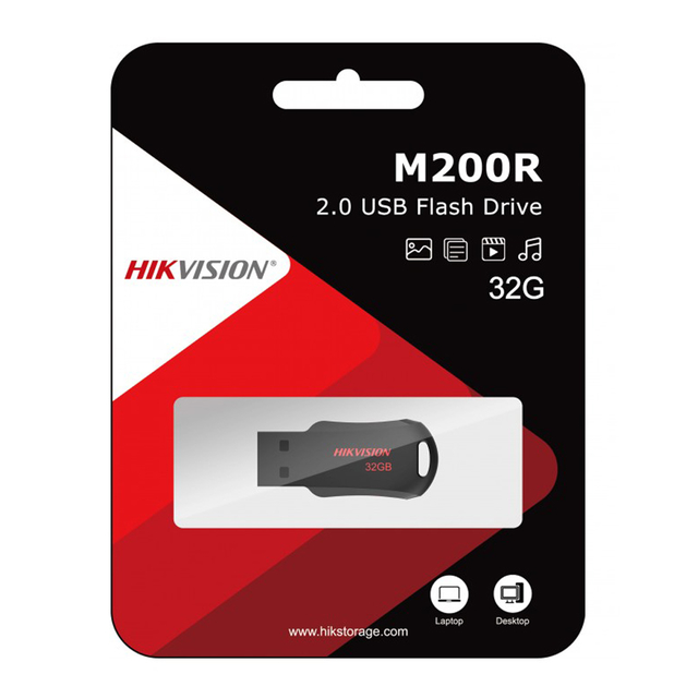 PENDRIVE 32GB USB HIKVISION M200R 2.0