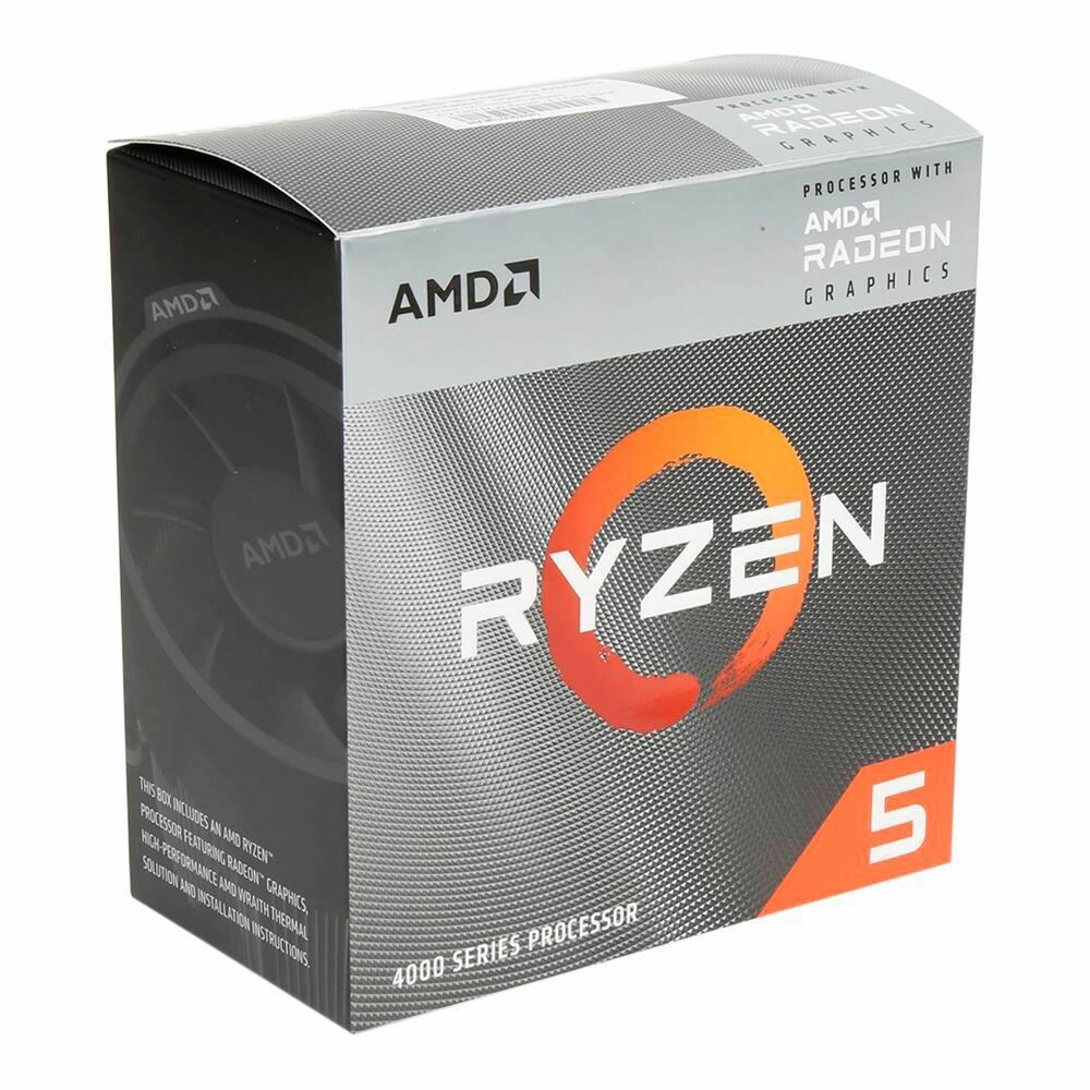 CPU AMD AM4 RYZEN 5 4600G CON VIDEO